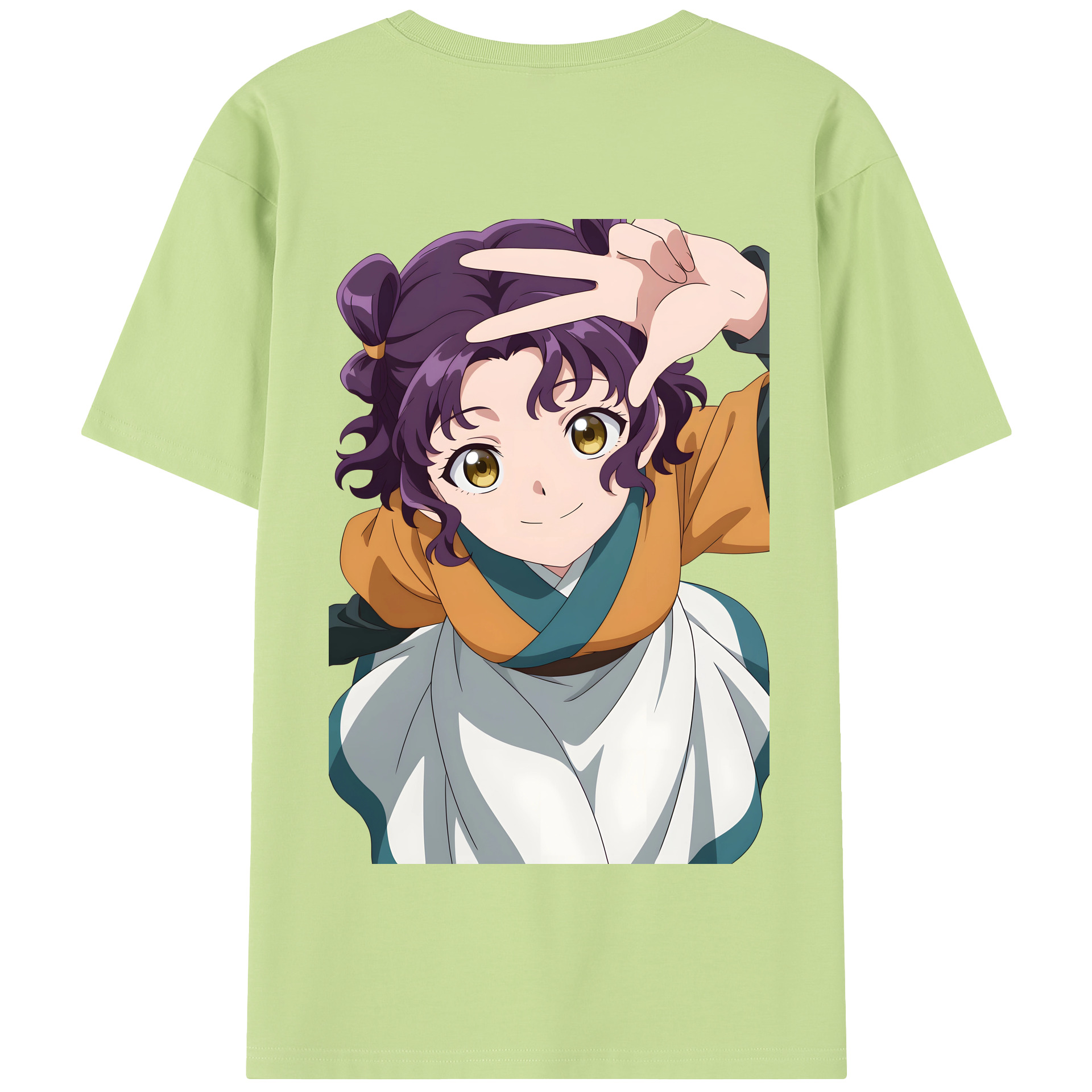 （画像用） 薬屋のひとりごと The Apothecary Diaries 綿100％半袖Tシャツ（背面プリント）